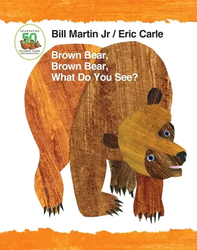 Capa do livro Brown Bear, Brown Bear, What Do You See?