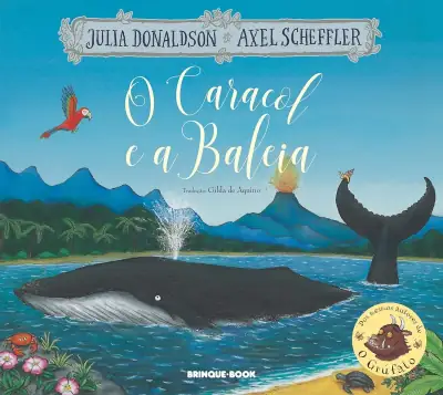 Capa do livro O caracol e a baleia