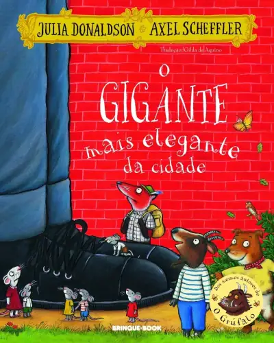 Capa do livro O gigante mais elegante da cidade
