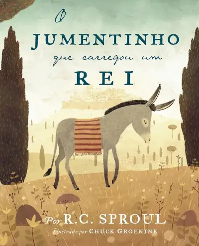 Capa do livro O jumentinho que carregou um rei