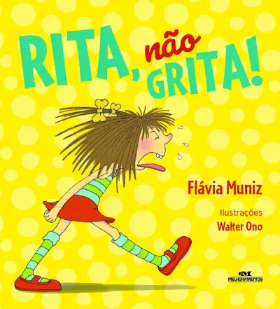 Capa do livro Rita, não grita!