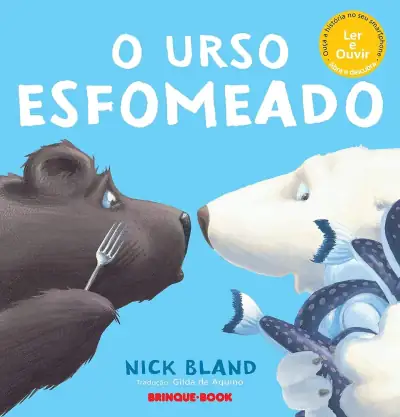 Capa do livro O urso esfomeado